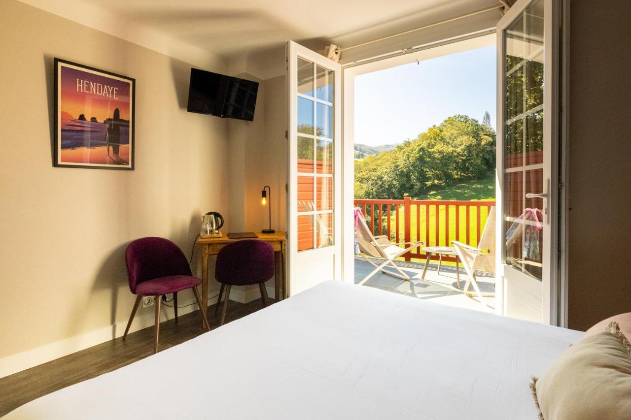 Logis Hotel St Sylvestre Aldudes Exteriér fotografie